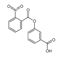3-(2-nitrobenzoyl)oxybenzoic acid Structure