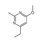 4-ethyl-6-methoxy-2-methylpyrimidine结构式