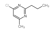 4-chloro-6-methyl-2-propylpyrimidine结构式