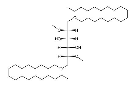 1,6-di-O-octadecyl-2,5-di-O-methyl-D-mannitol Structure