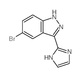5-BROMO-3-(1H-IMIDAZOL-2-YL)-1H-INDAZOLE picture