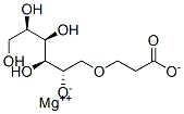 d-Glucitol, carboxyethyl ether, magnesium salts结构式