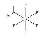 Sulfur, (1-bromoethenyl)pentafluoro-, (OC-6-21) Structure