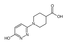 1-(6-oxo-1H-pyridazin-3-yl)piperidine-4-carboxylic acid Structure