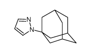 1-(1-adamantyl)pyrazole结构式