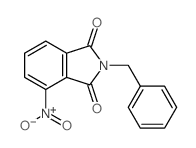2-benzyl-4-nitro-isoindole-1,3-dione结构式