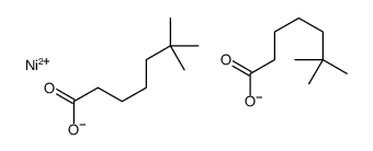 nickel(2+) neononanoate Structure