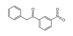 1-(benzylsulfinyl)-3-nitrobenzene Structure