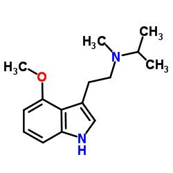 N-[2-(4-Methoxy-1H-indol-3-yl)ethyl]-N-methyl-2-propanamine Structure