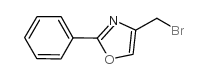 4-溴甲基-2-苯基噁唑结构式
