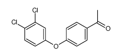 1-[4-(3,4-dichlorophenoxy)phenyl]ethanone结构式