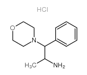 1-METHYL-2-MORPHOLIN-4-YL-2-PHENYLETHYLAMINE HYDROCHLORIDE structure