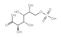 gluconate 6-sulfate Structure
