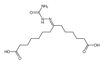 7-semicarbazono-tetradecanedioic acid Structure