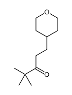 4,4-Dimethyl-1-(tetrahydro-2H-pyran-4-yl)-3-pentanone结构式