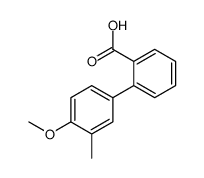 2-(4-methoxy-3-methylphenyl)benzoic acid Structure