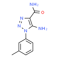 5-Amino-1-(3-methylphenyl)-1H-1,2,3-triazole-4-carboxamide Structure