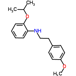 2-Isopropoxy-N-[2-(4-methoxyphenyl)ethyl]aniline Structure