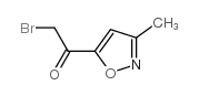 3-甲基-5-溴乙酰基异恶唑结构式