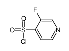 3-Fluoro-pyridine-4-sulfonyl chloride结构式