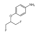 4-(2-Fluoro-1-fluoromethyl-ethoxy)-aniline Structure
