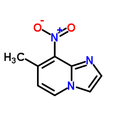 IMidazo[1,2-a]pyridine, 7-Methyl-8-nitro- Structure