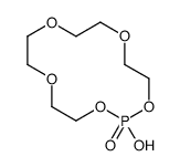 2-hydroxy-1,3,6,9,12-pentaoxa-2λ5-phosphacyclotetradecane 2-oxide结构式