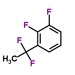 1-(1,1-Difluoroethyl)-2,3-difluorobenzene Structure