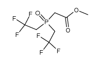 MeO2CCH2P(O)(OCH2CF3)2 Structure