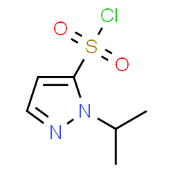 1-Isopropyl-1H-pyrazole-5-sulfonyl chloride Structure