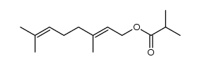 geranyl isobutyrate Structure