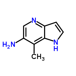 7-Methyl-1H-pyrrolo[3,2-b]pyridin-6-amine Structure