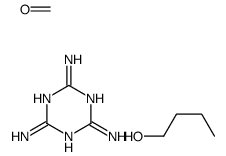 butan-1-ol,formaldehyde,1,3,5-triazine-2,4,6-triamine结构式
