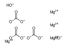 tri[carbonato(2-)]dihydroxytetramagnesium结构式