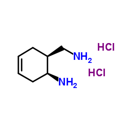 cis-6-Aminomethyl-cyclohex-3-enylamine dihydrochloride Structure