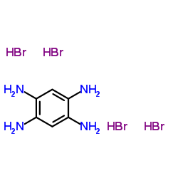 1,2,4,5-Benzenetetramine tetrahydrobromide Structure