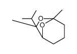 5,7-dimethyl-7-propan-2-yl-6,8-dioxabicyclo[3.2.1]octane结构式