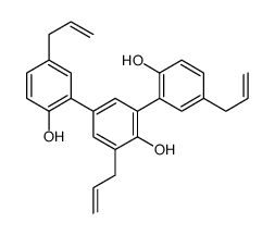 2,4-bis(2-hydroxy-5-prop-2-enylphenyl)-6-prop-2-enylphenol结构式
