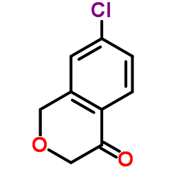 7-CHLORO-4-ISOCHROMANONE结构式