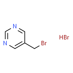 5-(Bromomethyl)pyrimidine xhydrobromide结构式