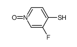 4-Pyridinethiol,3-fluoro-,1-oxide(9CI)结构式