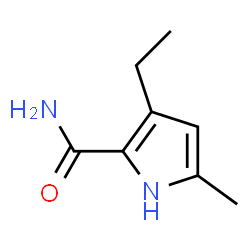 1H-Pyrrole-2-carboxamide,3-ethyl-5-methyl-(9CI) structure