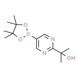 2-(5-(4,4,5,5-tetramethyl-1,3,2-dioxaborolan-2-yl)pyrimidin-2-yl)propan-2-ol picture