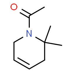 Pyridine, 1-acetyl-1,2,3,6-tetrahydro-2,2-dimethyl- (9CI) structure