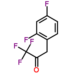 3-(2,4-Difluorophenyl)-1,1,1-trifluoroacetone Structure