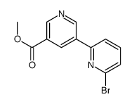 methyl 5-(6-bromopyridin-2-yl)pyridine-3-carboxylate结构式