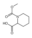 1,2-Piperidinedicarboxylic acid,1-methyl ester结构式