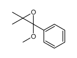 2-methoxy-3,3-dimethyl-2-phenyloxirane Structure