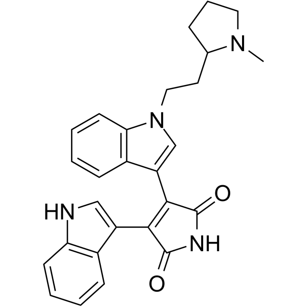 Bisindolylmaleimide II Structure