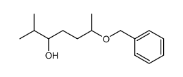 6-(benzyloxy)-2-methylheptan-3-ol结构式